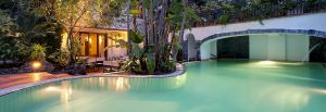 Hotel La Villa Rosa Ischia Piscina notte